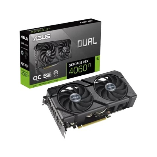 ASUS Dual GeForce RTX 4060 Ti EVO OC Edition 8GB GDDR6 Graphics Card