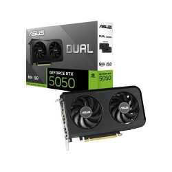 ASUS Dual GeForce RTX 5050 8GB GDDR6 Graphics Card