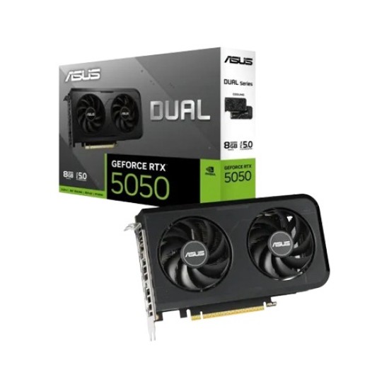 ASUS Dual GeForce RTX 5050 8GB GDDR6 Graphics Card