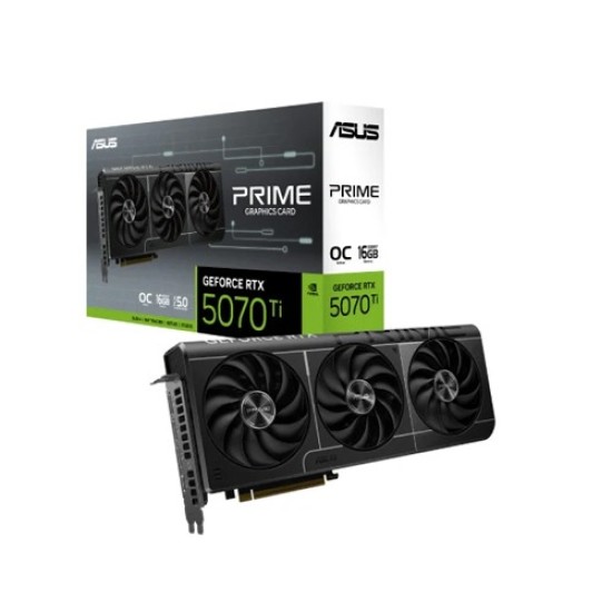 ASUS PRIME GeForce RTX 5070 Ti 16GB GDDR7 OC Edition Graphics Card