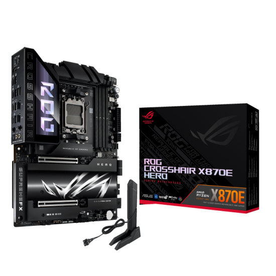Asus ROG CROSSHAIR X870E HERO AMD AM5 ATX Motherboard