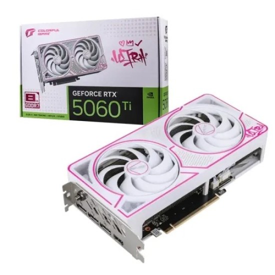 Colorful iGame GeForce RTX 5060 Ti Ultra W DUO OC 8GB-V GDDR7 Graphics Card