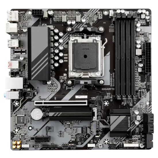 GIGABYTE B650M K AMD AM5 Micro-ATX Motherboard