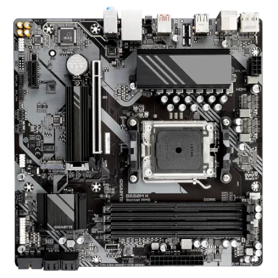 GIGABYTE B650M K AMD AM5 Micro-ATX Motherboard