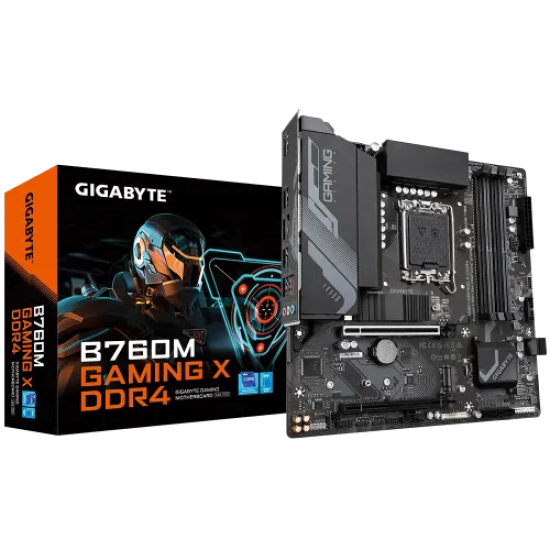 GIGABYTE B760M GAMING X DDR4 mATX Motherboard