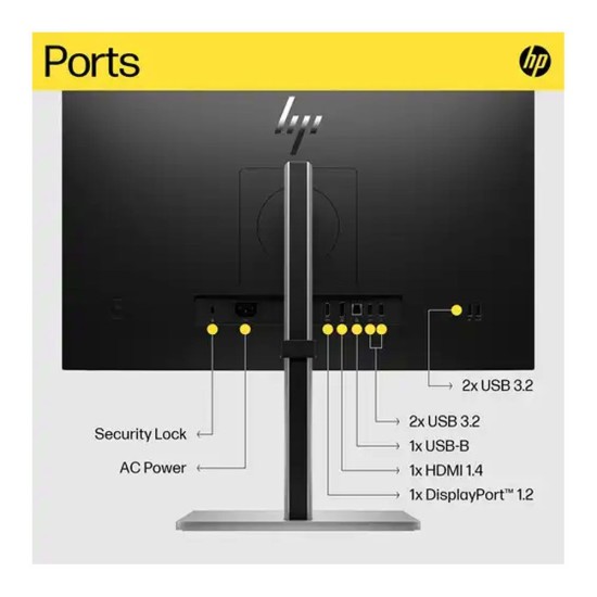 HP E24q G5 23.8 Inch 2K IPS Monitor