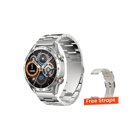 Haylou Solar 5 Smart Watch with Metallic Strap