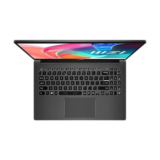 MSI Modern 15 F1MG Core 5 120U AI Optimized 15.6 Inch FHD Laptop Platinum Gray