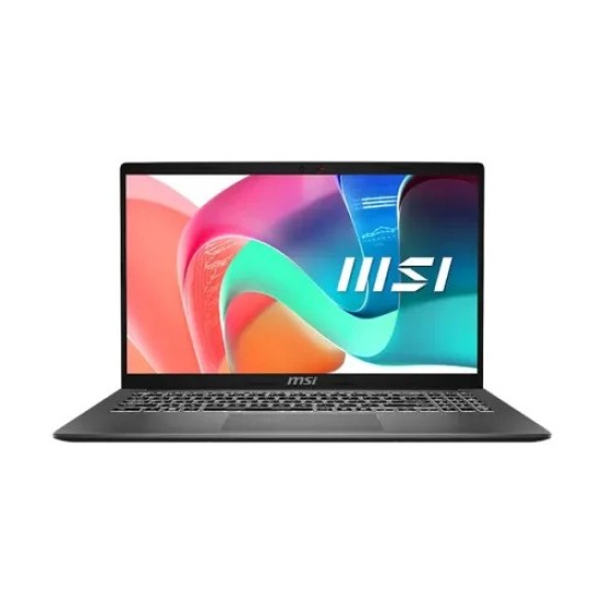 MSI Modern 15 F1MG Core 5 120U AI Optimized 15.6 Inch FHD Laptop Platinum Gray