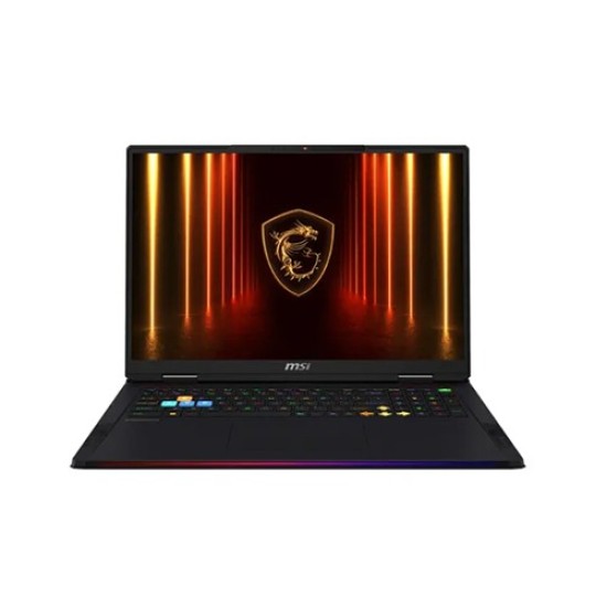 MSI Raider 18 HX AI A2XWIG Core Ultra 9 200HX RTX 5080 16GB Graphics 18 inch UHD+ MiniLED 120Hz Gaming Laptop