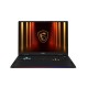 MSI Raider 18 HX AI A2XWIG Core Ultra 9 200HX RTX 5080 16GB Graphics 18 inch UHD+ MiniLED 120Hz Gaming Laptop