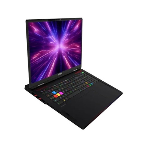 MSI Raider 18 HX AI A2XWIG Core Ultra 9 200HX RTX 5080 16GB Graphics 18 inch UHD+ MiniLED 120Hz Gaming Laptop