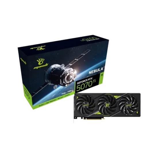 Manli Nebula GeForce RTX 5070 Ti 16GB GDDR7 Graphics Card
