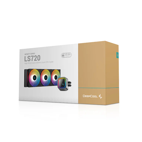 DeepCool LS720 360mm Liquid CPU Cooler with 12th Gen Bracket