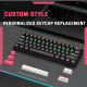 ONIKUMA G55 61 Keys RGB Colorful Lighting Wired Gaming Mechanical Keyboard – Brown Switch | Black