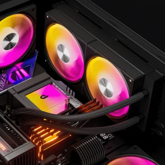 upHere E240KC ARGB 240mm AIO Liquid CPU Cooler