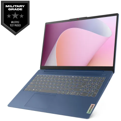 Lenovo IdeaPad Slim 3 Ryzen 5 7520U 15.6" FHD Laptop FingerPrint 16GB DDR5 RAM 512GB SSD Abyss Blue with 2 Years Warranty 