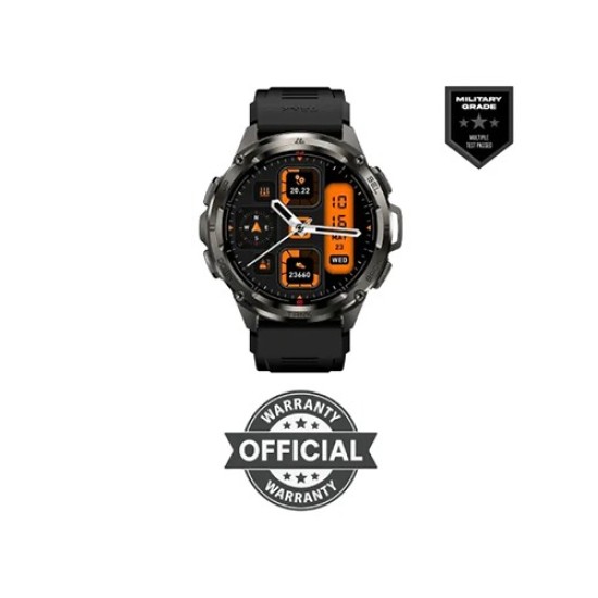 Kospet Tank T3 Ultra Rugged Bluetooth Calling Smart Watch With Dual-Band GPS
