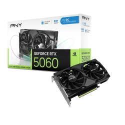 PNY GeForce RTX 5060 8GB OC Dual Fan GDDR7 Graphics Card