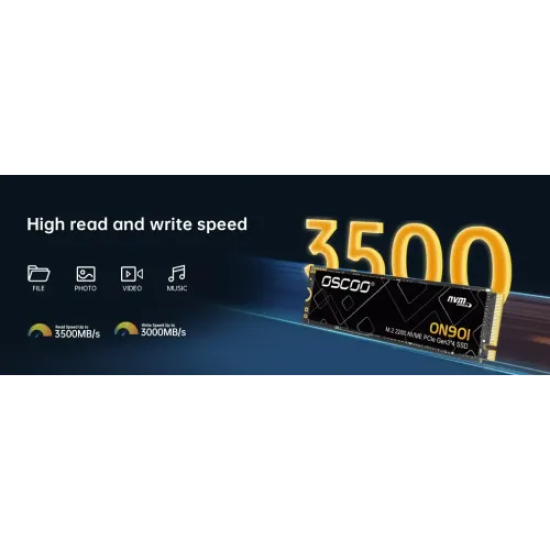 OSCOO ON901 256GB PCIe NVMe M.2 SSD