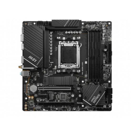 MSI PRO B650M-A WIFI DDR5 AMD AM5 mATX Motherboard