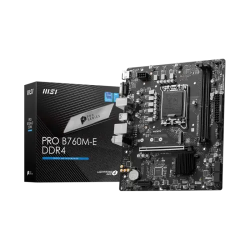 MSI PRO B760M-E DDR4 mATX Motherboard