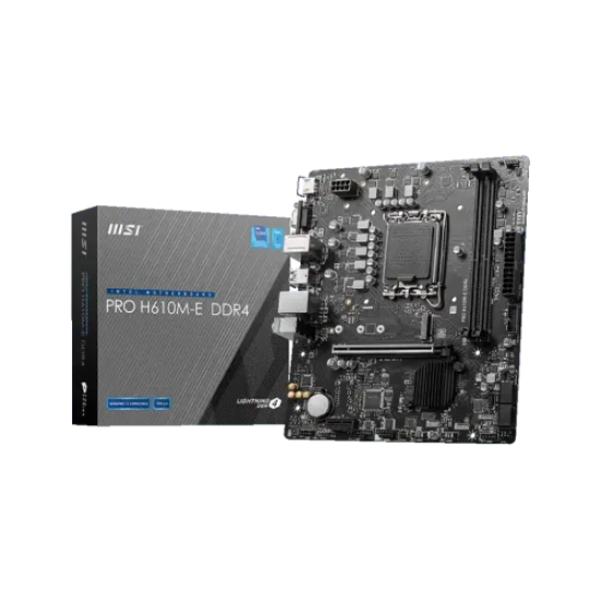 MSI PRO H610M-E mATX Motherboard