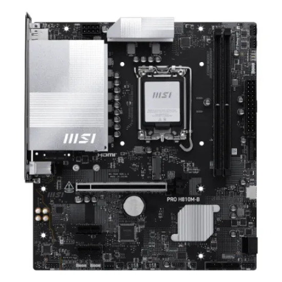 MSI PRO H810M-B DDR5 LGA1851 mATX Motherboard
